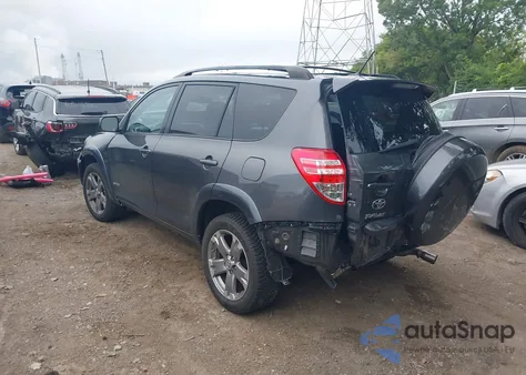 2011 Toyota Rav4 Sport from USA, damaged, VIN 2T3WF4DV2BW080048